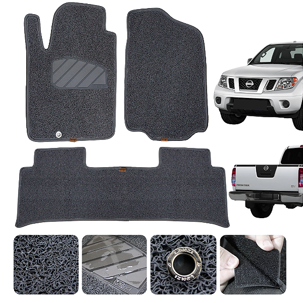 Tapete Automotivo Para Nissan Frontier 2013 a 2021 Original Lanzi
