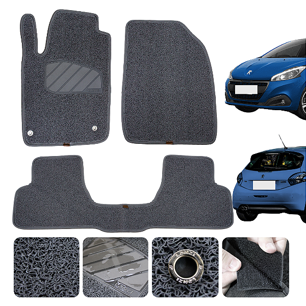 Tapete Automotivo Peugeot 208 2013 a 2020 Original Lanzi - Grafiti
