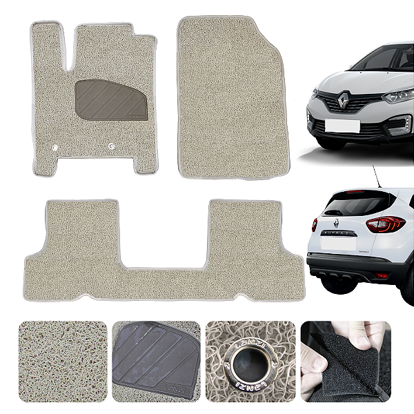 Tapete Capacho Para Carro Captur 2017 A 2024 Original Lanzi