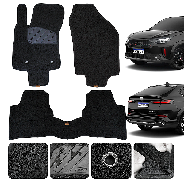 Tapete Capacho Fastback 2022 a 2025 Original Lanzi Premium