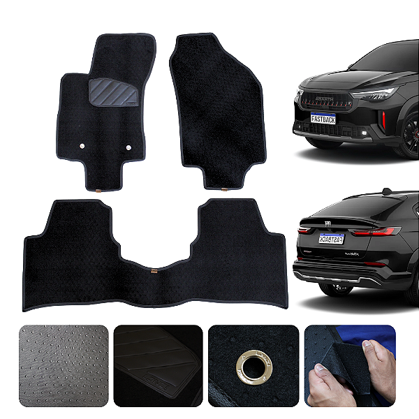 Tapete Capacho Fastback 2022 a 2025 Original Lanzi Premium
