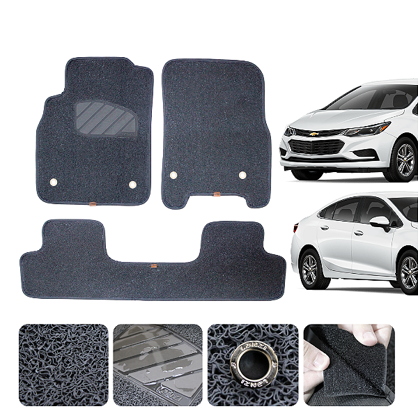 Tapete Para Chevrolet Cruze 2011 a 2016 Original Lanzi Grafiti