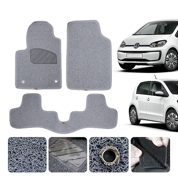 Tapete Para Volkswagen UP 2014 a 2021 Original Lanzi Cinza