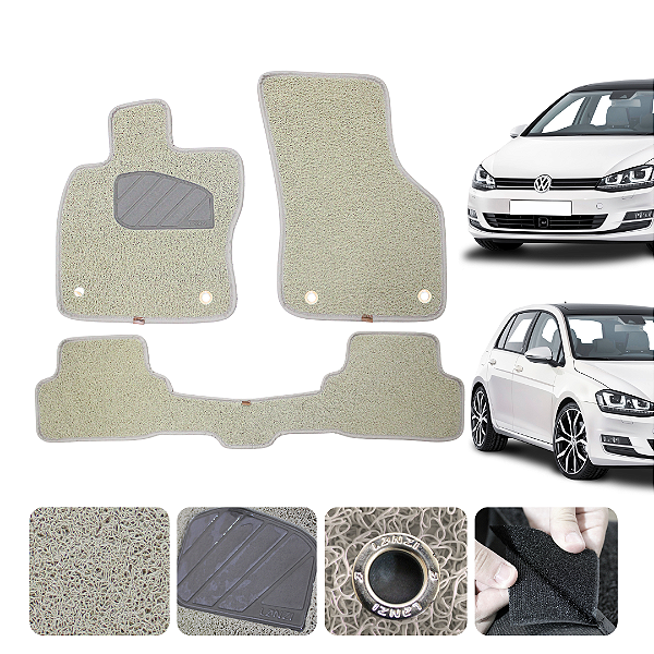 Tapete automotivo para Volkswagen Golf 2012 a 2020 Original Lanzi