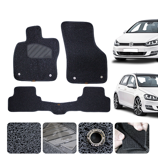 Tapete Automotivo para Volkswagen Golf 2012 a 2020 Original Lanzi