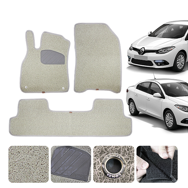Tapete Automotivo Para Renault Fluence 2011 a 2018 Original Lanzi