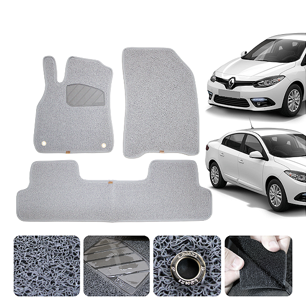 Tapete Automotivo Para Renault Fluence 2011 a 2018 Original Lanzi