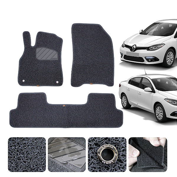 Tapete Automotivo Para Renault Fluence 2011 a 2018 Original Lanzi