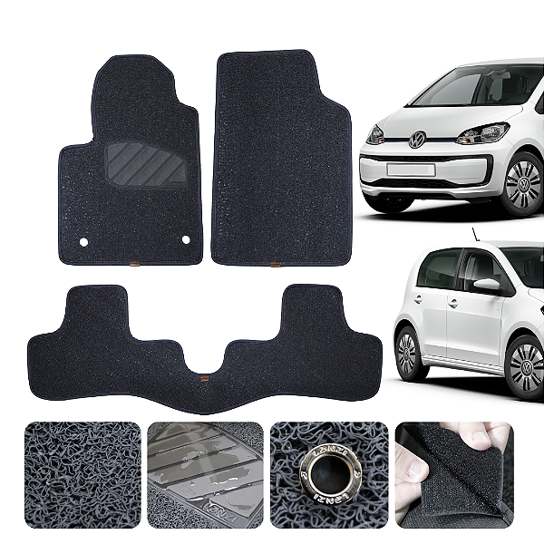 Tapete Para Volkswagen UP 2014 a 2021 Original Lanzi Grafite