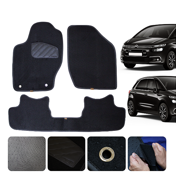Tapete Automotivo Para CITROËN C4 2004 A 2018 Original Lanzi