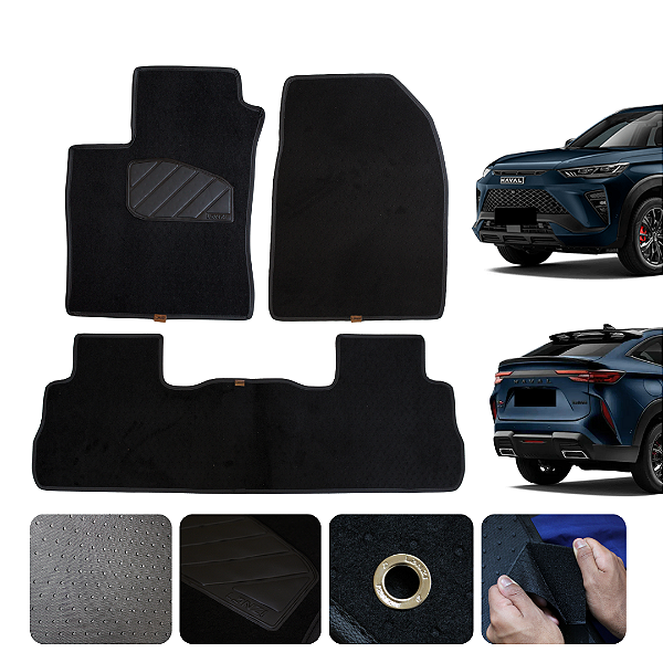 Tapete Automotivo Haval H6 2023 a 2025 Original Lanzi