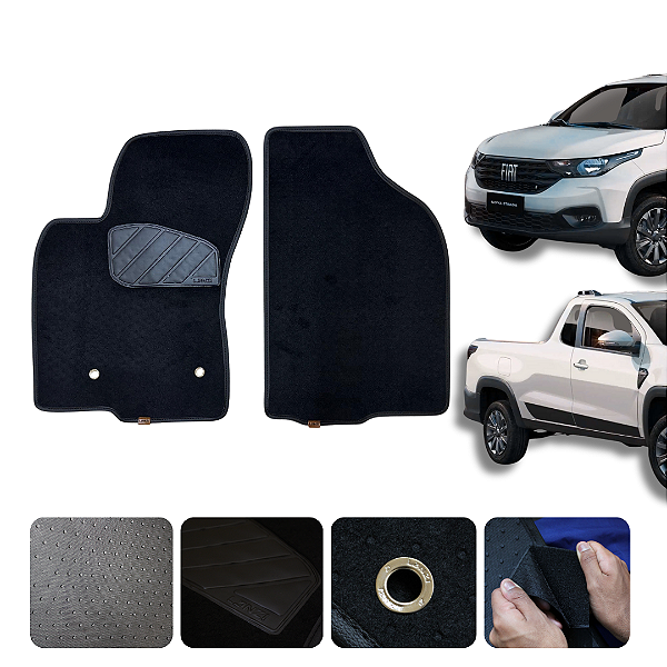 Tapete Automotivo Strada Cabine Simples 2020 a 2025 Original Lanzi