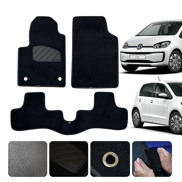 Tapete Automotivo Volkswagen UP 2014 a 2021 Original Lanzi