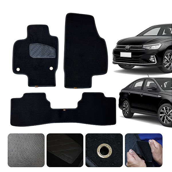 Tapete Automotivo Virtus 2018 a 2026 Original Lanzi