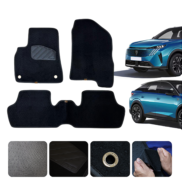 Tapete Automotivo Para Peugeot 3008 2012 a 2026 Original Lanzi