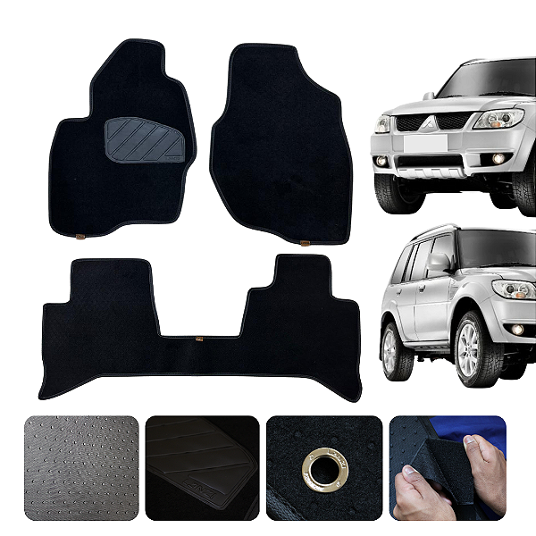 Tapete Automotivo Para Pajero Tr4 2003 a 2015 Original Lanzi