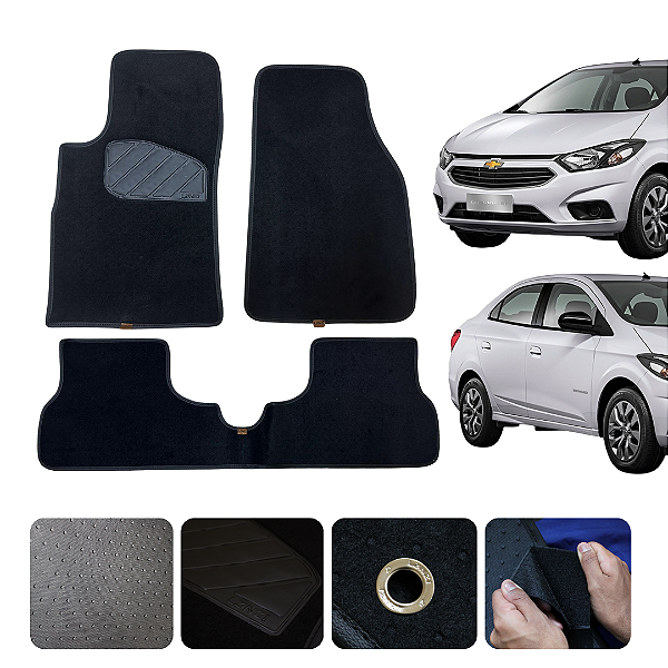 Tapete Automotivo Para Prisma 2013 A 2019 Original Lanzi