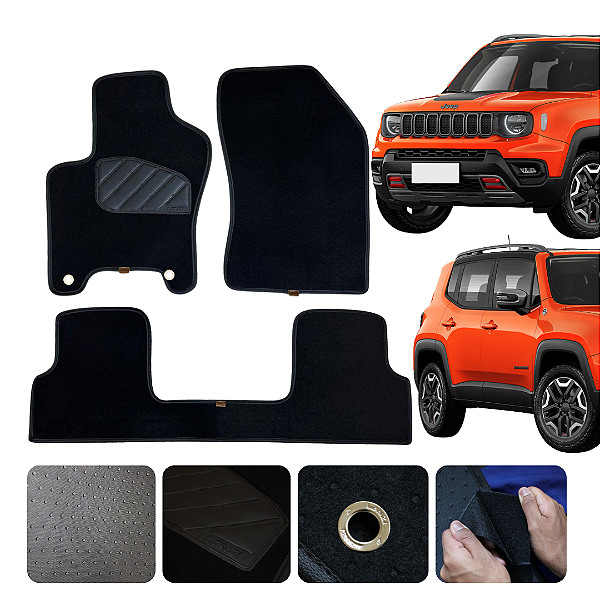 Tapete Automotivo Para Renegade 2020 a 2025 Original Lanzi