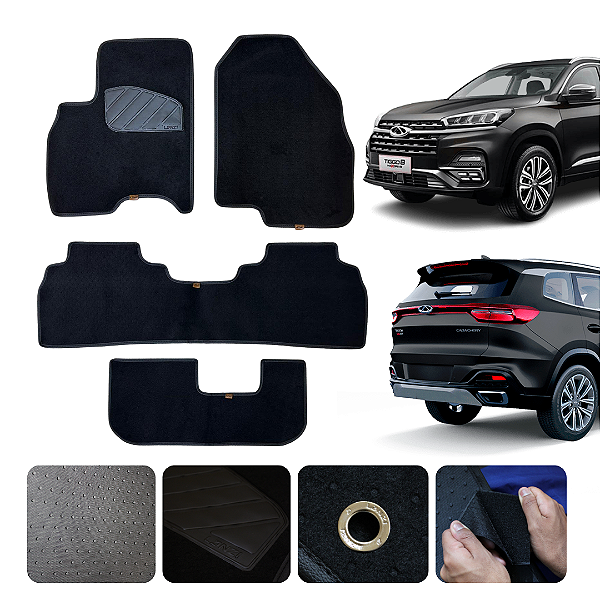 Tapete Automotivo Para Chery New Tiggo 8 2021 a 2026 Original Lanzi
