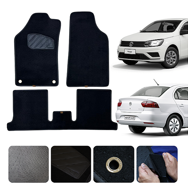 Tapete Automotivo Para Voyage 2009 A 2022 Original Lanzi