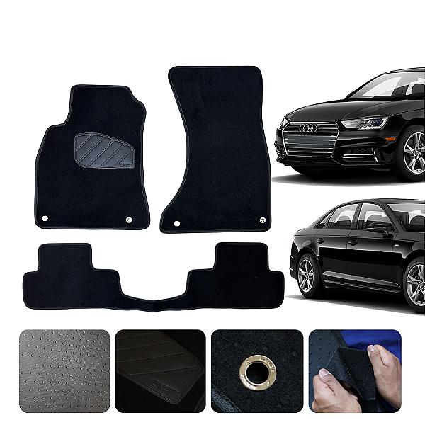 Tapete Automotivo Para AUDI A4 2008 a 2016 Original Lanzi