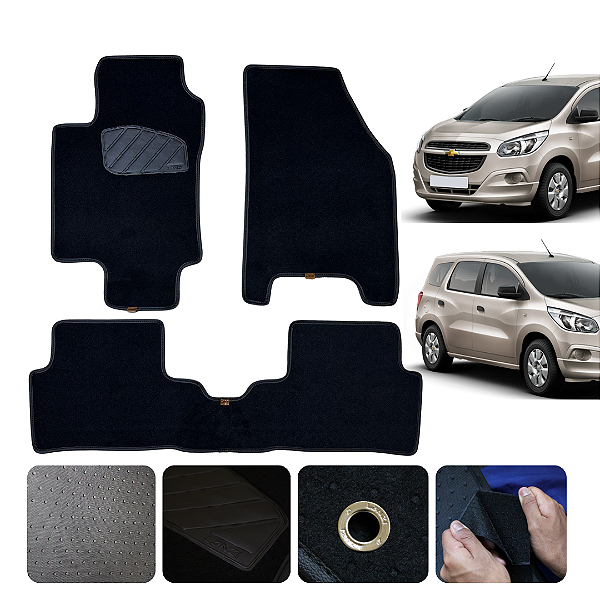 Tapete Automotivo Para Chevrolet Spin 2012 a 2017 Original Lanzi