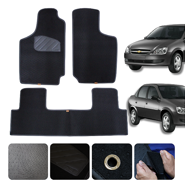 Tapete Automotivo Para Corsa Classic 2002 A 2016 Original Lanzi