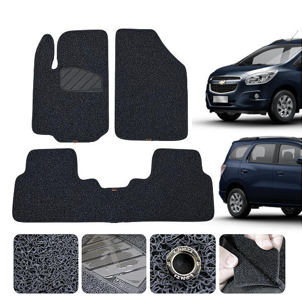 Tapete Automotivo Para Spin 2018 A 2026 Original Lanzi Grafite