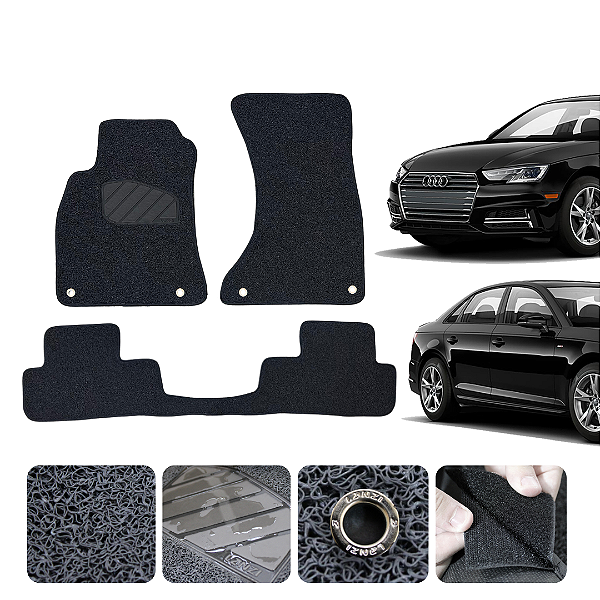 Tapete Automotivo Para Audi A4 2009 A 2016 Original Lanzi Grafite