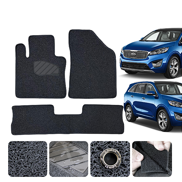 Tapete Automotivo Para Sorento 2010 a 2012 Original Lanzi Grafite