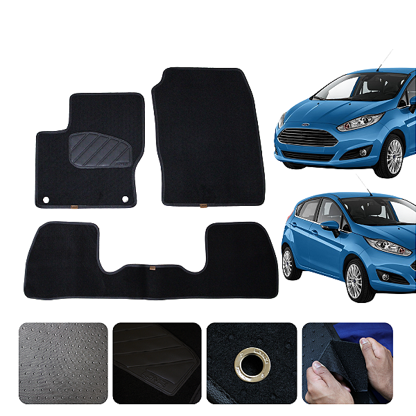 Tapete de Capacho Vinílico Para Ford Focus 2015 a 2019 Original Lanzi