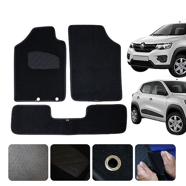 Tapete Automotivo Para Kwid 2018 a 2026 Original Lanzi
