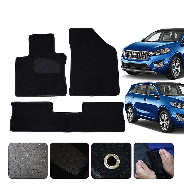 Tapete Automotivo Para Sorento 2010 a 2012 Original Lanzi