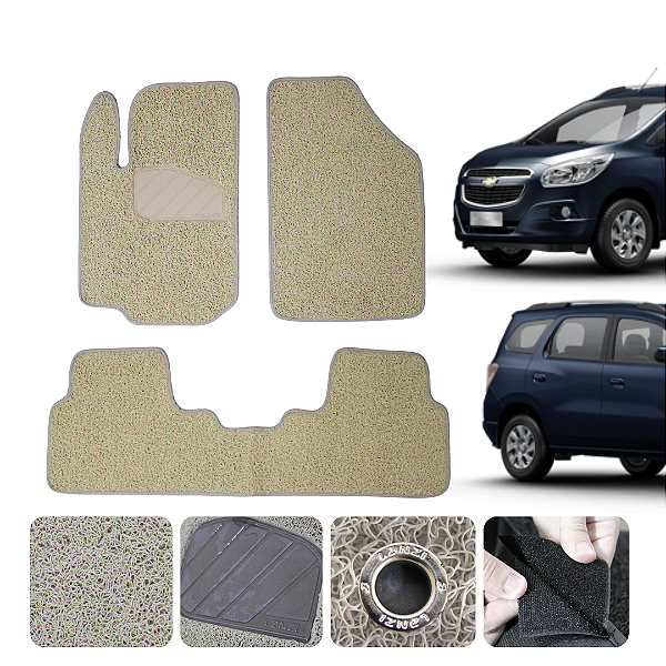 Tapete Automotivo Para Spin 2018 A 2026 Original Lanzi Bege