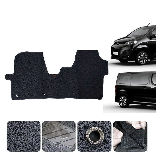 Tapete automotivo Citroen Jumpy 2018 a 2025 capacho Grafite