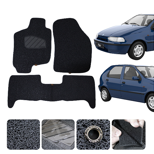 Tapete automotivo Para palio 1996 a 2011 capacho Grafite