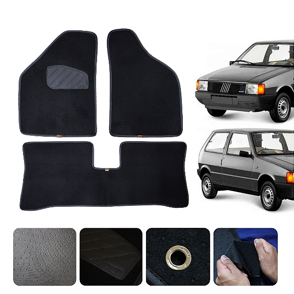 Tapete Automotivo Fiat Uno 1985 a 2013 Original Lanzi