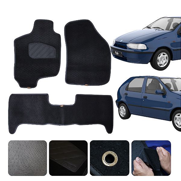 Tapete automotivo Para Palio 1996 a 2011 Original Lanzi