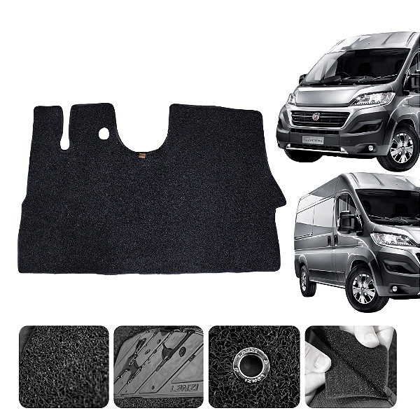 Tapete automotivo Para Van Ducato 1997 a 2018 capacho Preto