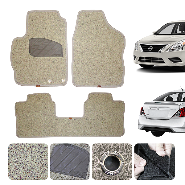 Tapete Automotivo De Capacho Para Versa 2017 A 2021 Premium