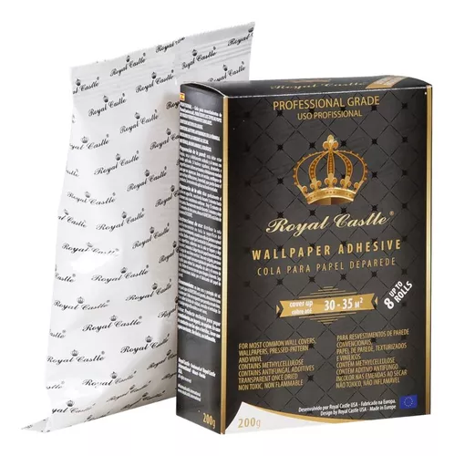 Cola Para Papel De Parede Profissional - Rende até 8 rolos