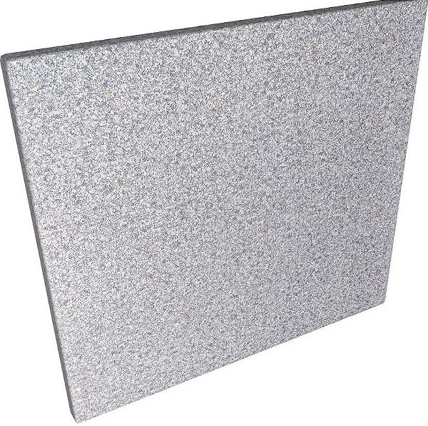 Papel de Parede Vinílico Efeito Mica Importado Lavável - Cinza - Rolo de 10 metros VT46