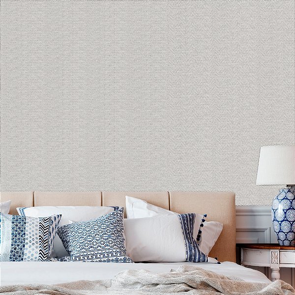 Papel de Parede Personalizado Linho Areia