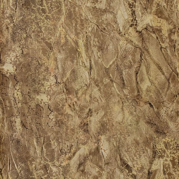 Papel De Parede  Relevo Vinílico Importado Lavável Texturizado Mármore Marrom com Dourado- PDL8104 Rolo 9,5MT