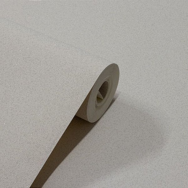 Papel De Parede  Relevo Vinílico Importado Lavável Texturizado Bege com Brilho PDL0160 Rolo 9,5MT