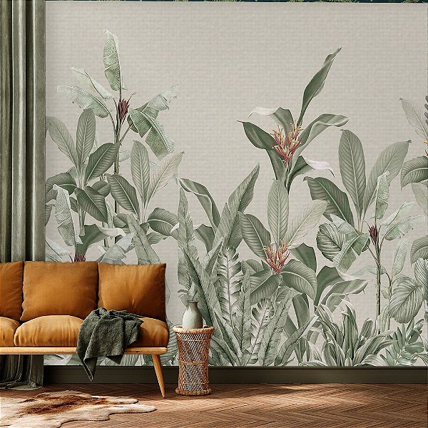 Papel de Parede Personalizado Ambientes - Bananeiras