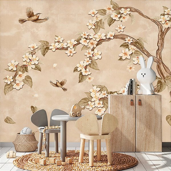Papel de Parede  Personalizado Árvore Orient
