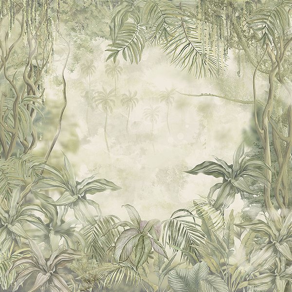 Papel de Parede Personalizado Nature Folhagens