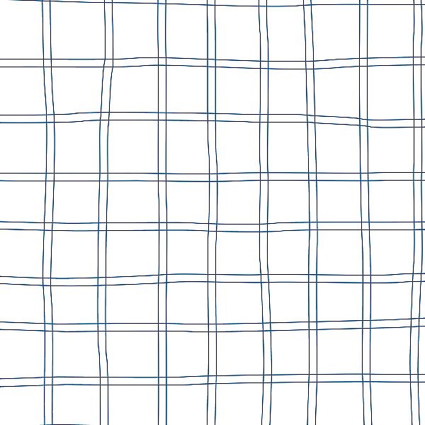 Papel de Parede Infantil Personalizado Quadriculado Linhas Duplas