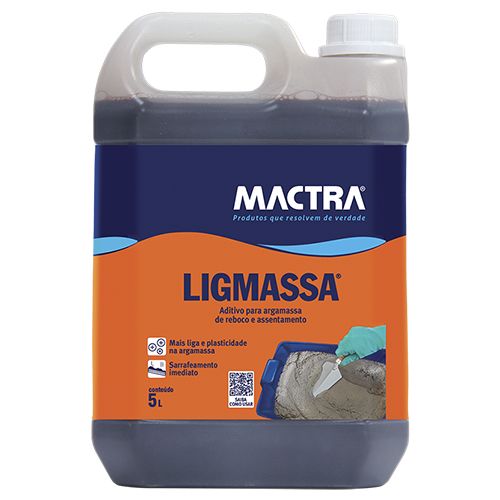 Aditivo Argamassa Ligmassa 5l Mactra